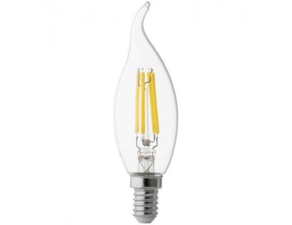Bec LED Filament 4W Lumanare E14-4WLF